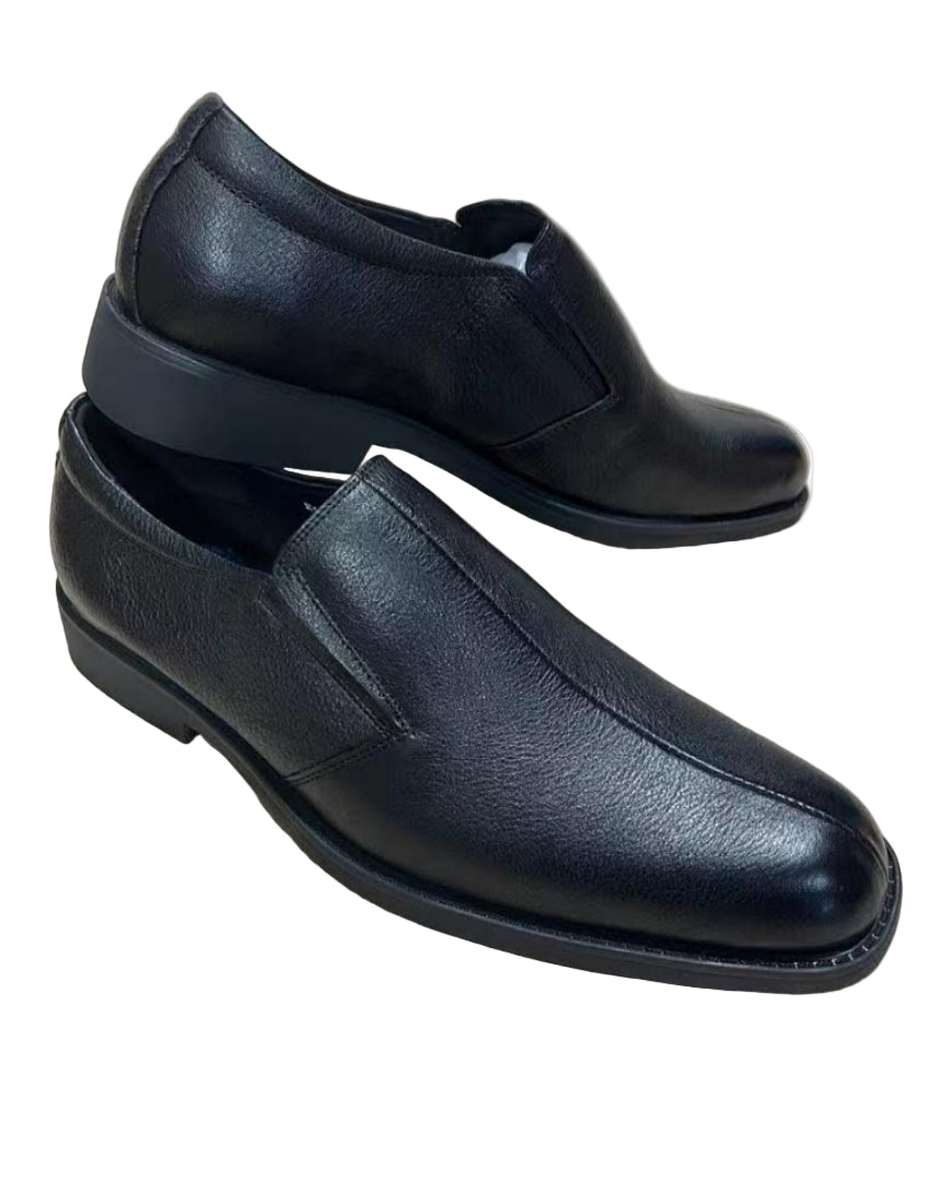 Gentle Leather Shoes For Men-Black