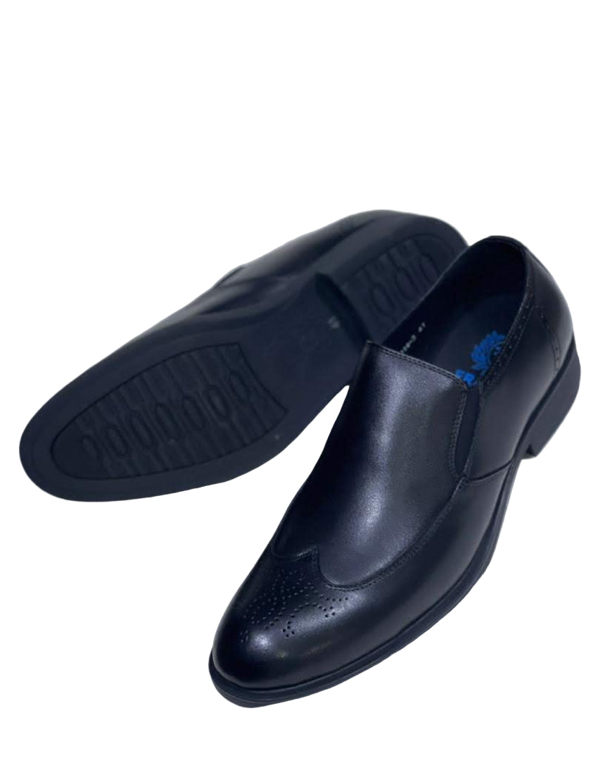 Gentle Leather Shoes For Men-Black