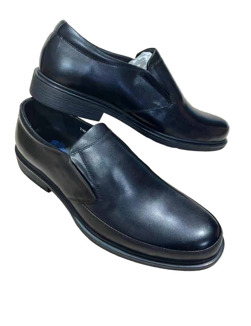 Classic Gentle Leather Shoes For Men-Black