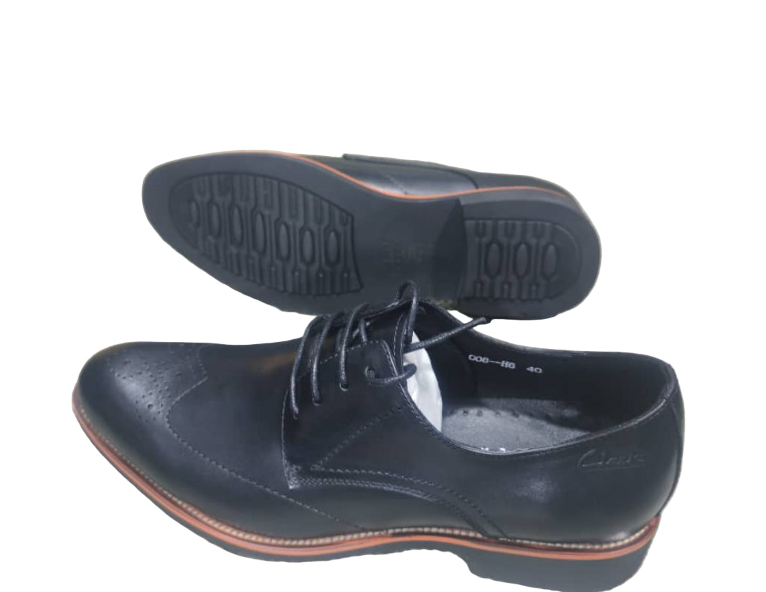 Classic Leather Shoes For Men-Black