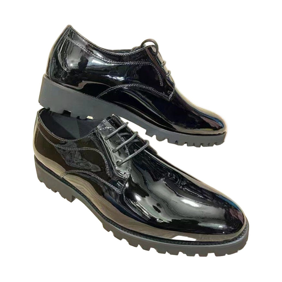 Classic Leather Shoes For Men-Black