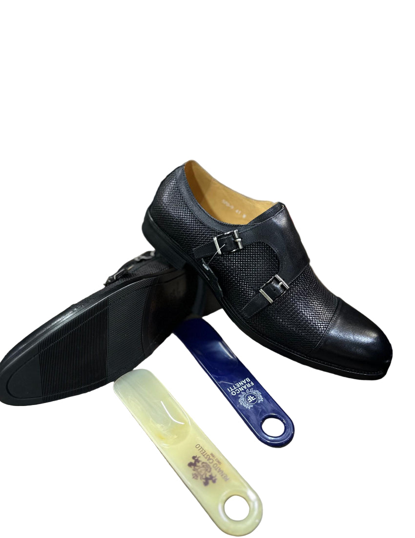 Gentle Leather Shoes For Men-Black