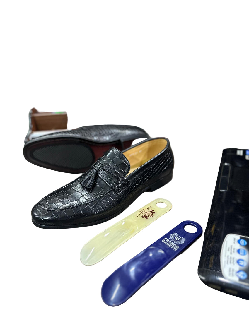 Classic Gentle Leather Shoes-Black