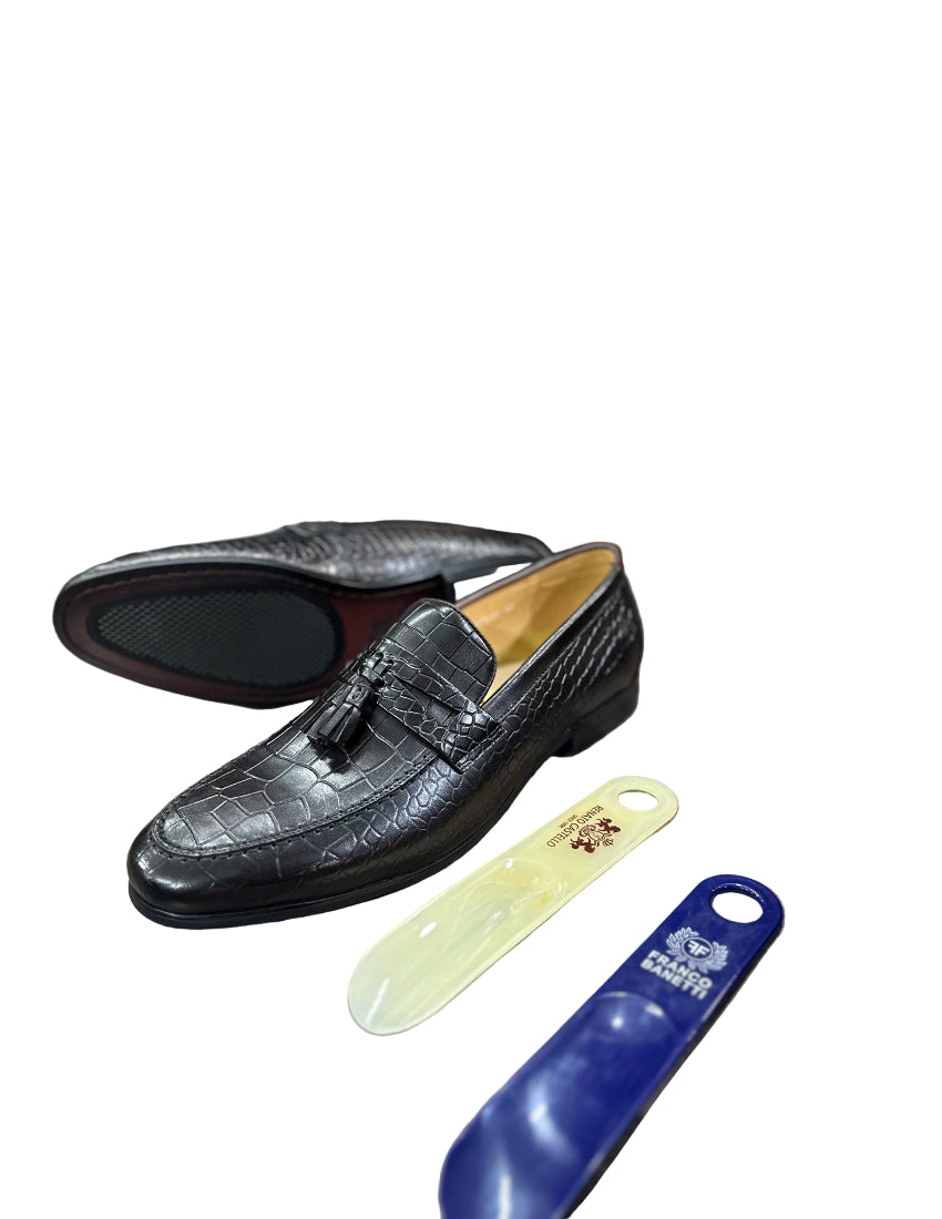 Gentle Leather Shoes For Men-Black