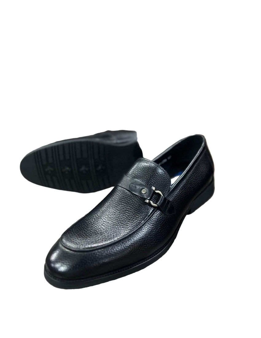 Gentle Leather Shoes For Men-Black