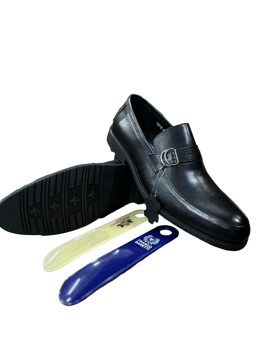 Gentle Leather Shoes For Men-Black