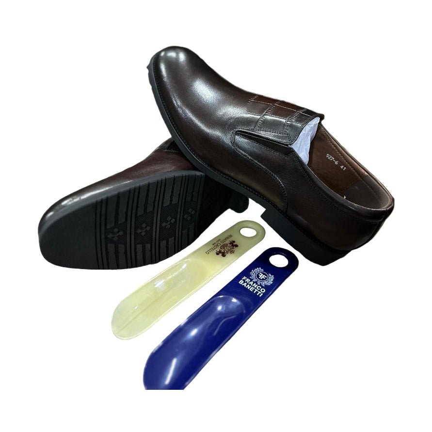 Gentle Leather Shoes For Men-Coffee Brown