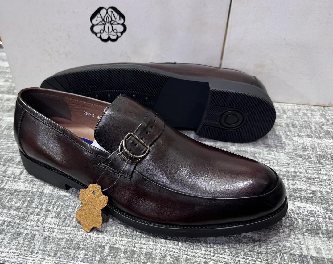 Premium Gentle Leather Shoes Brown