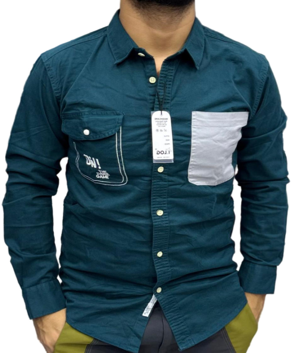 Denim Longsleeved Shirt