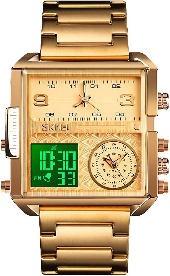 Time Piece Quality Watch-Gold