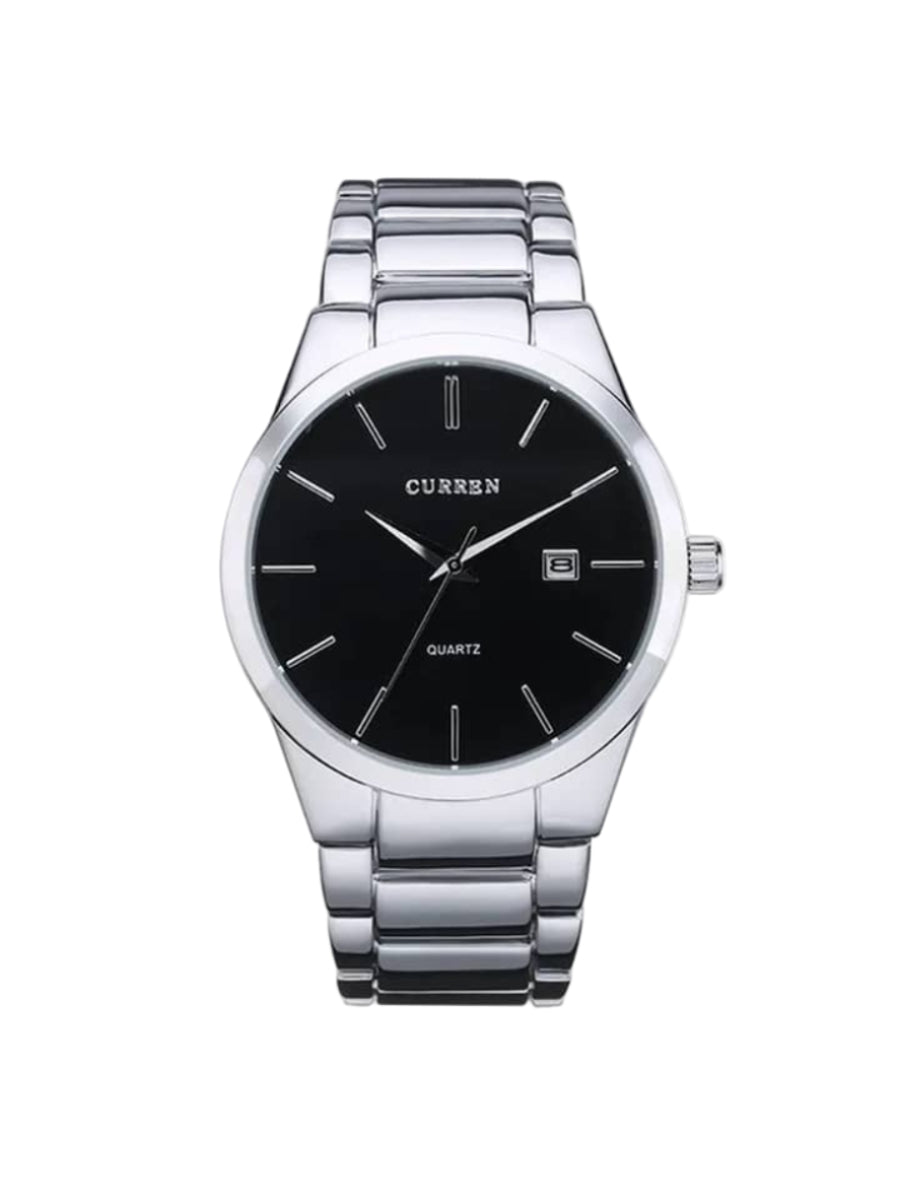 Quality Curren Watch-Silver