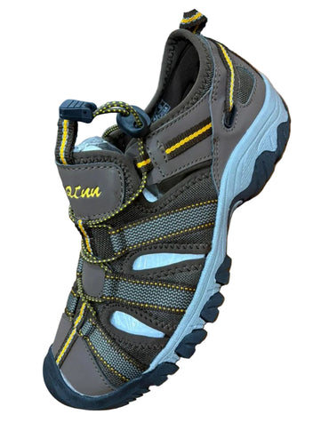 Ventilated Open Shoes-Brown