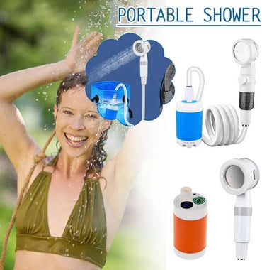 Electric Portable Rechargeable Shower