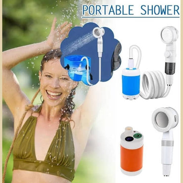 Electric Portable Rechargeable Shower