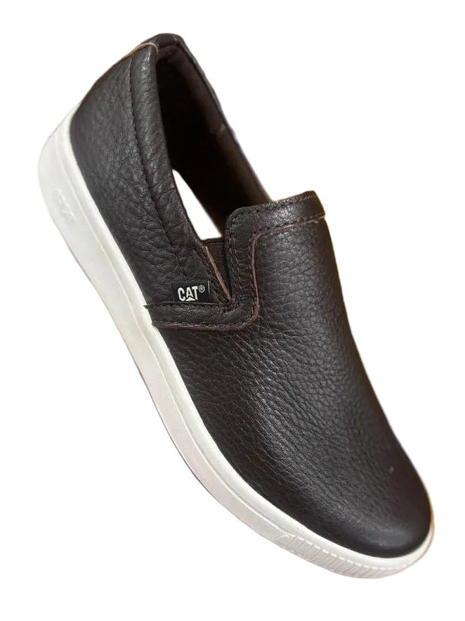 Casual Slipon Shoes - Coffee Brown