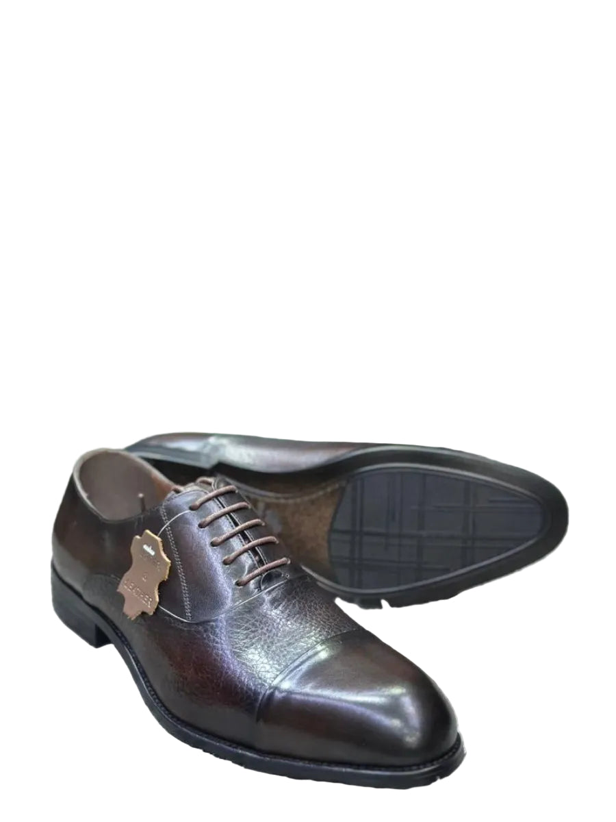 Laceup Gentle Shoes - Brown