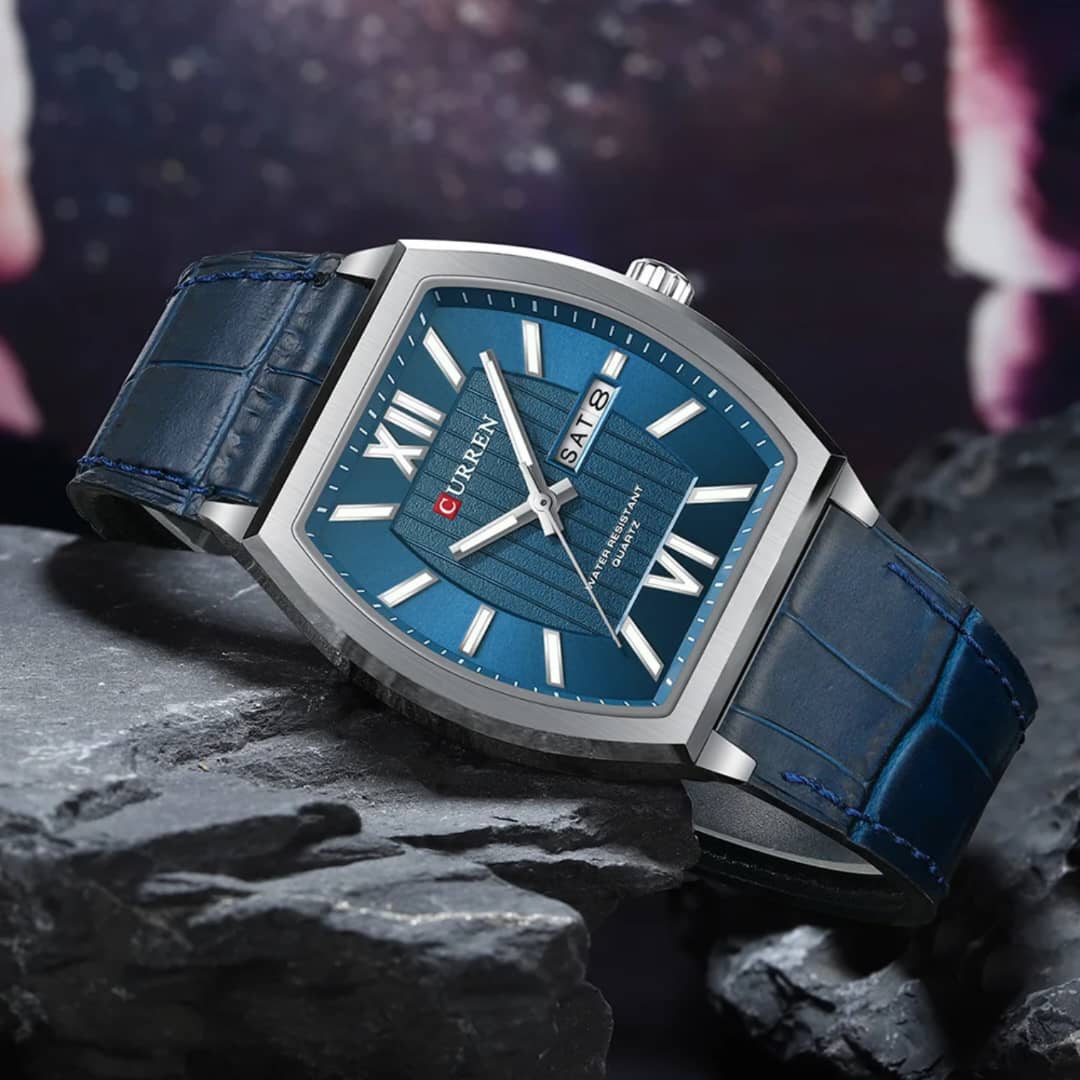Punctual Stylish Curren Watch - Blue