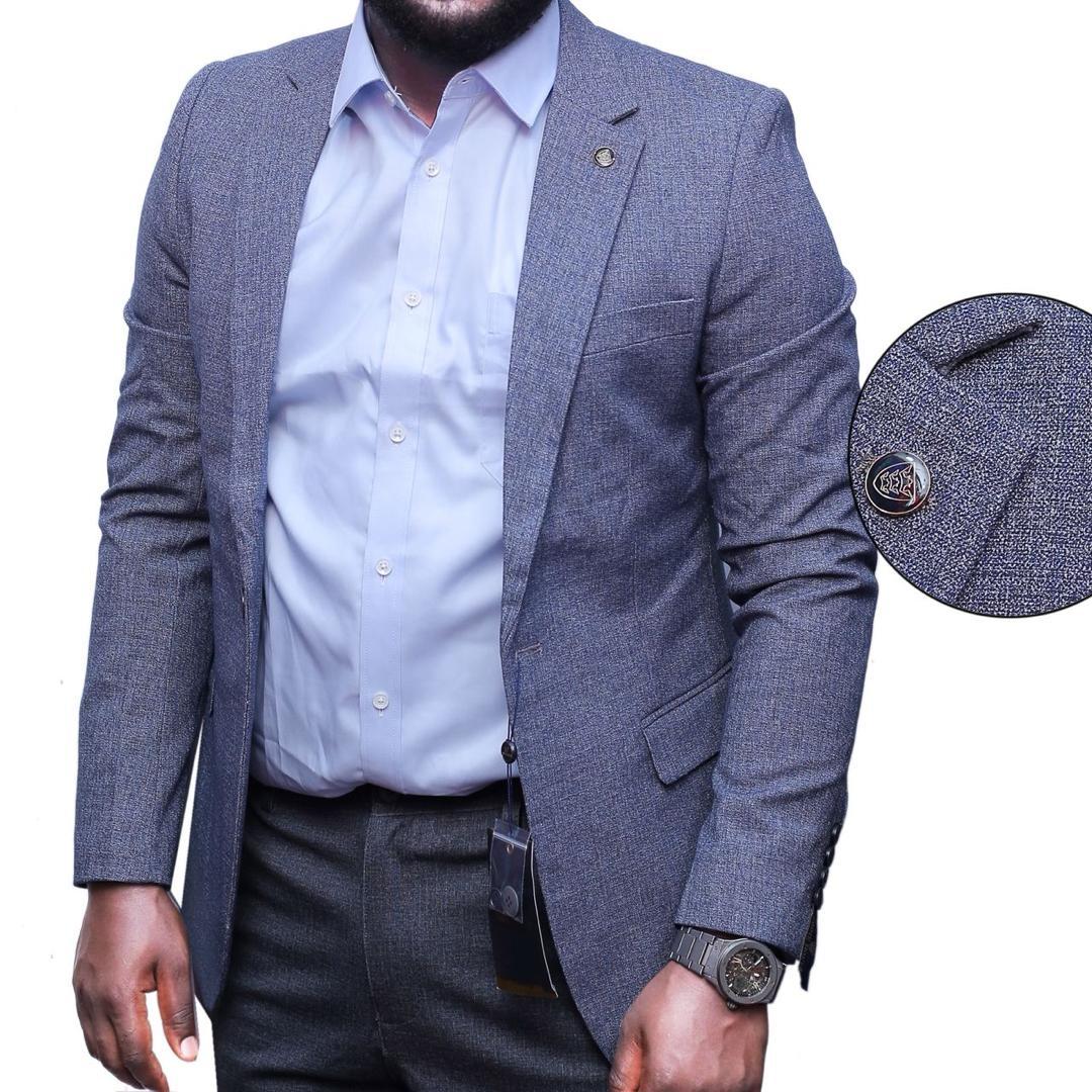 Premium Men's Blazer - Grey