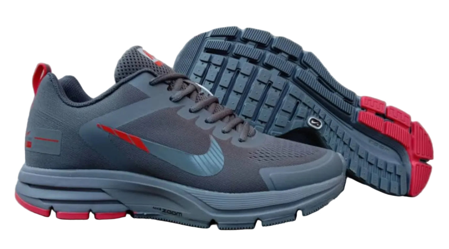 Classic And Durable Nike Unisex Sneakers-Gray