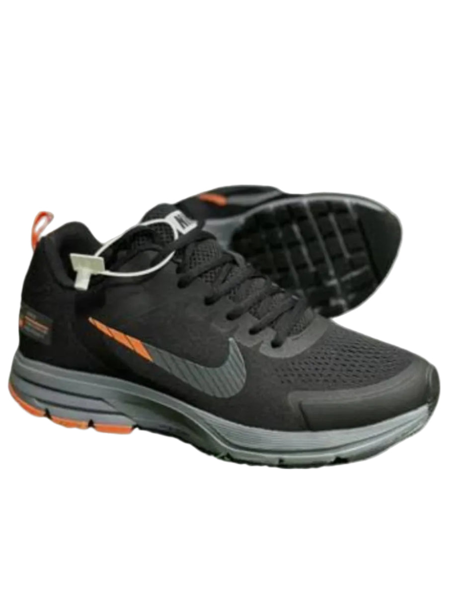 Quality And Durable Nike Unisex Sneakers-Black