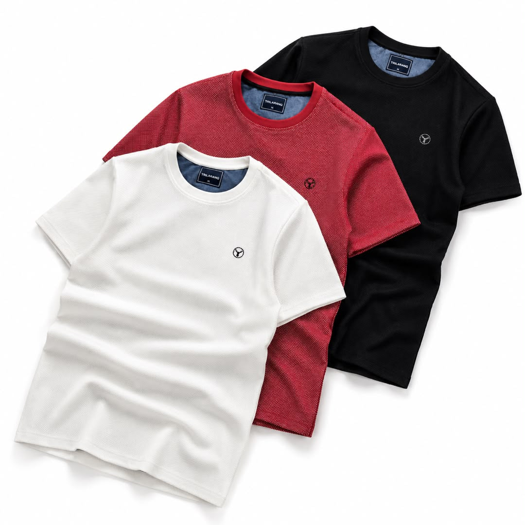 Pack of 3 Roundneck Tshirts