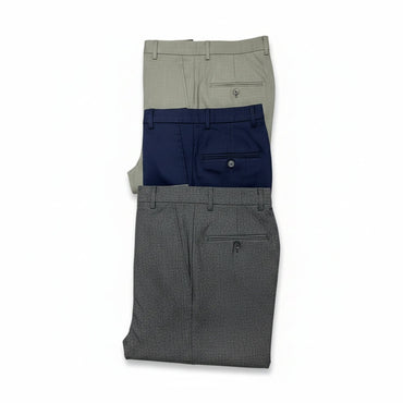 3 Pieces of Quality Gentle Trouser - Olivegreen, Navyblue & Grey