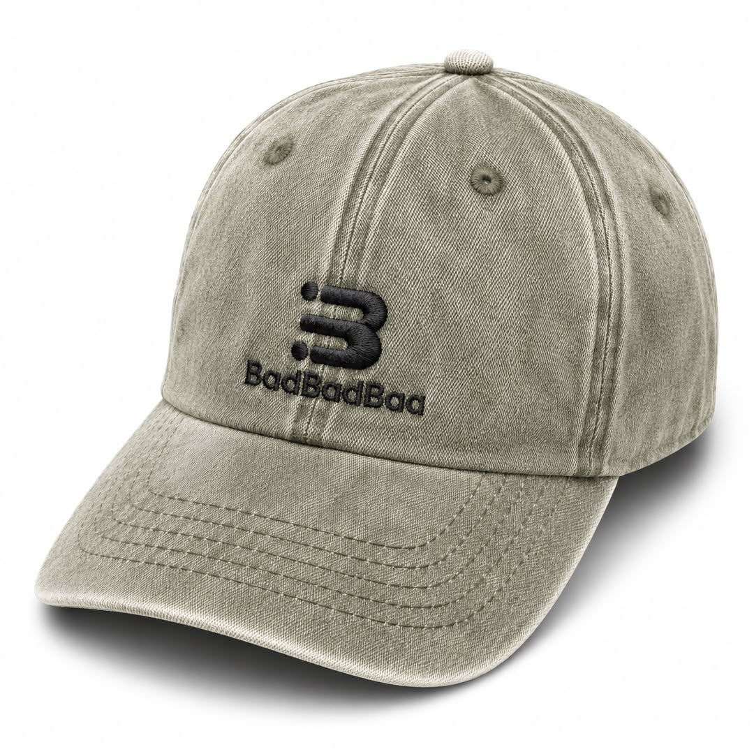 Classic Baseball Denim Cap - Armygreen
