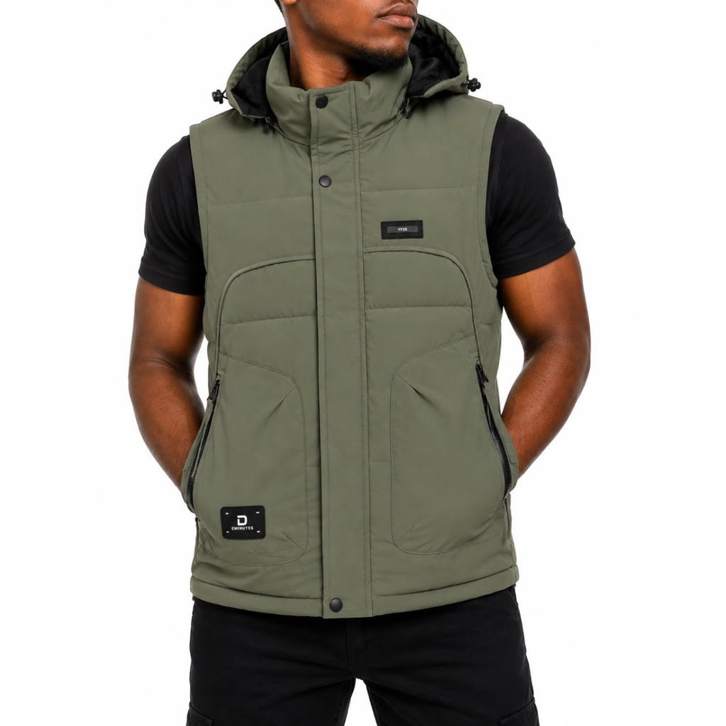 Cool Armless Jacket - Green