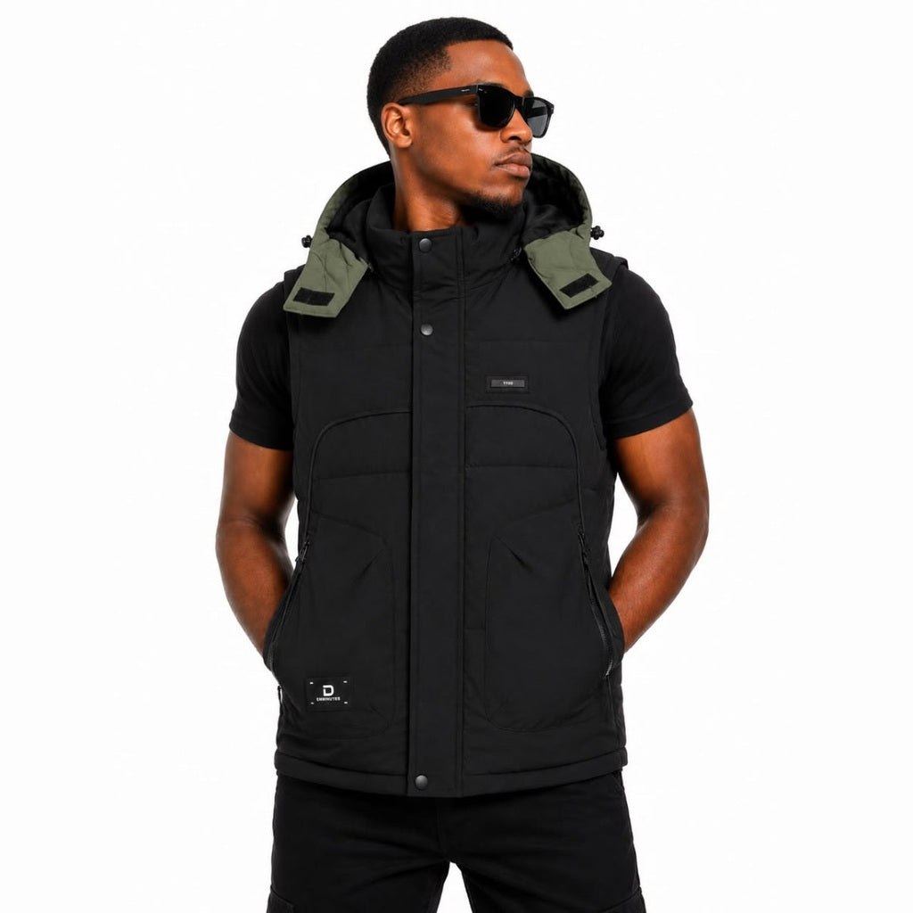 Cool Armless Jacket - Black