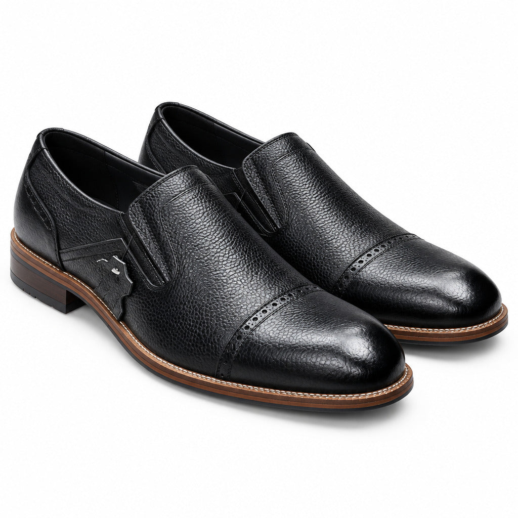 Classic Premium Leather Shoes -Black