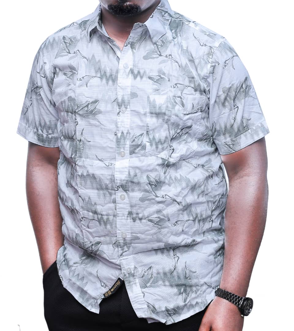 Classic And Durable Short-Sleeve Floral Shirt