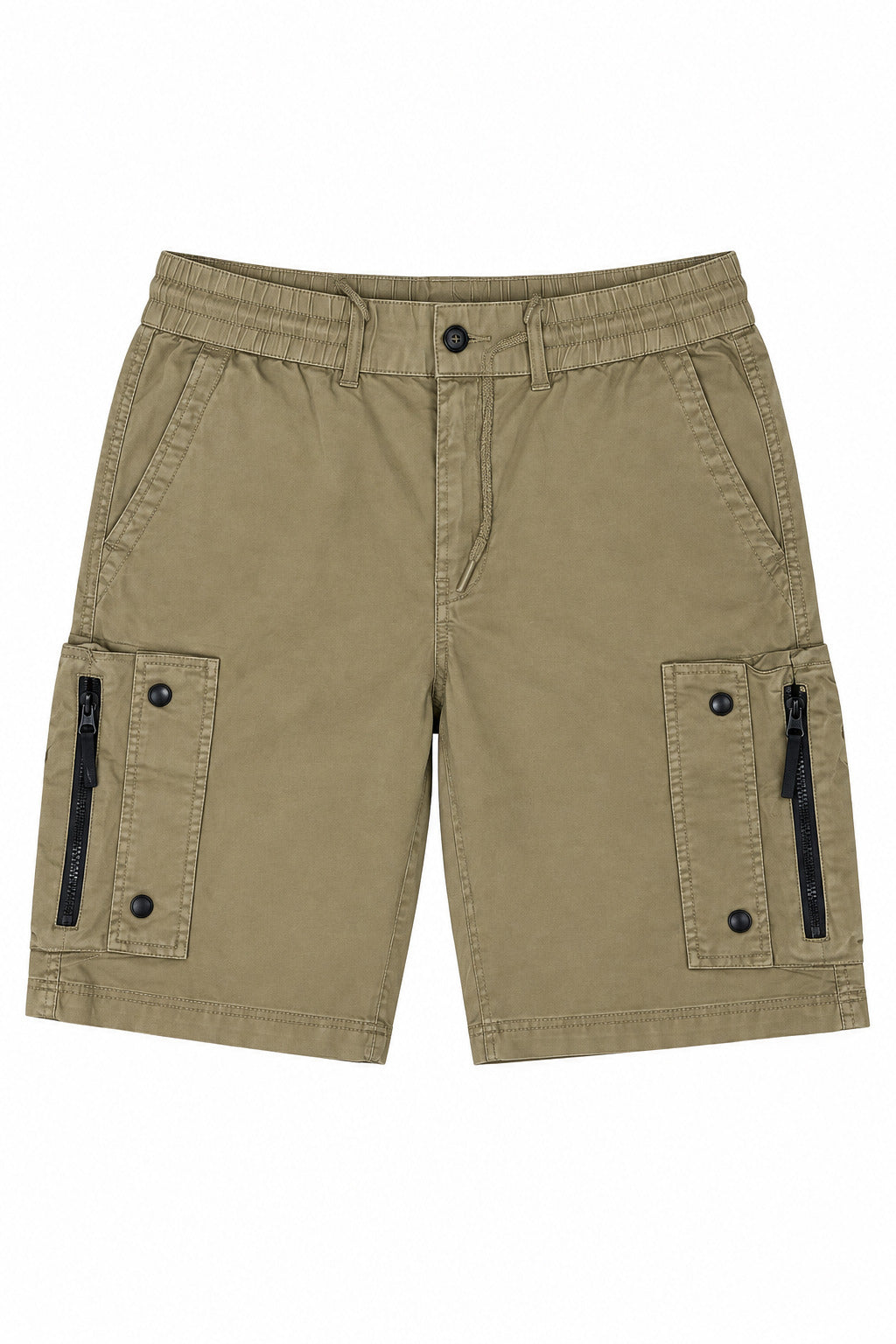 Durable And Quality Cargo Short-Cream