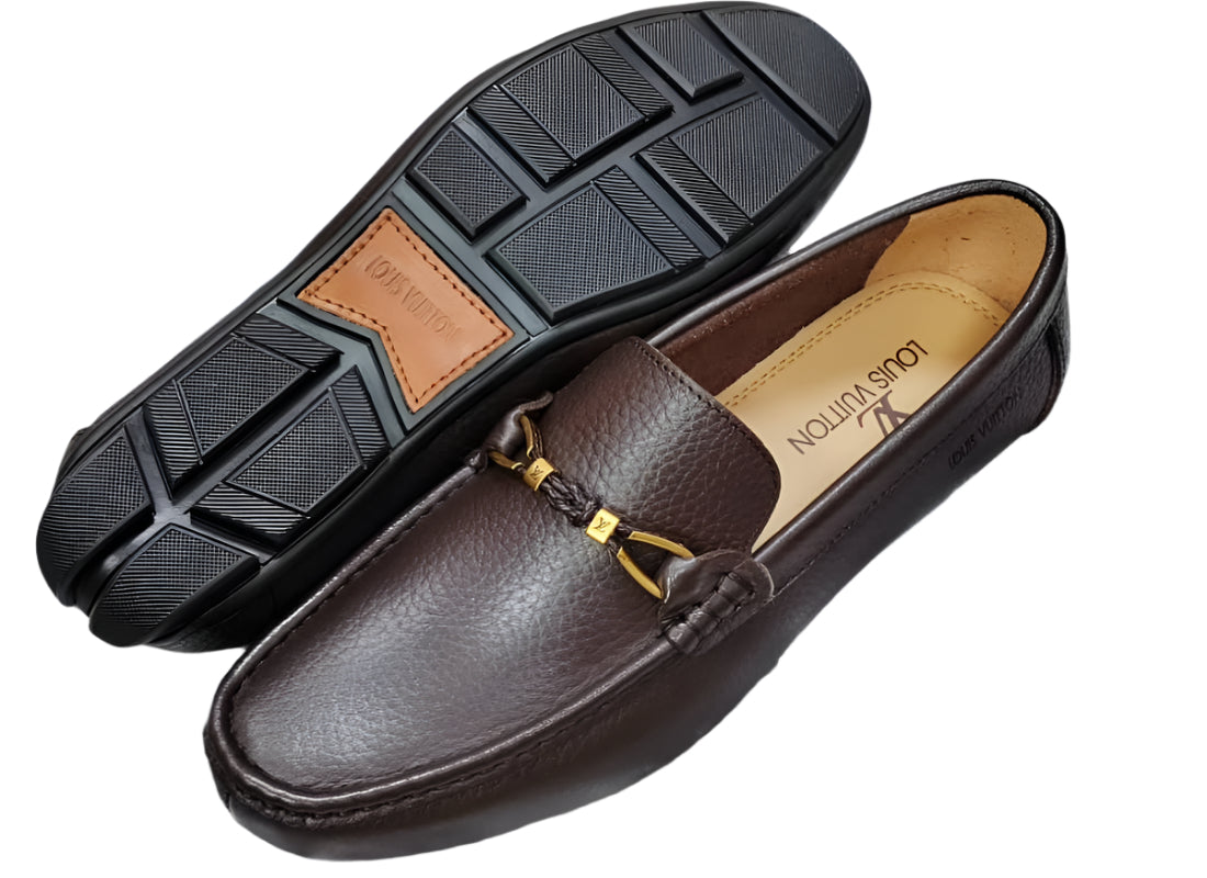 Modern Classic Shoes For Men-Coffee Brown
