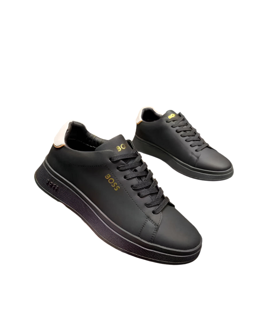 Premium Quality Leather Shoes For Men-Black