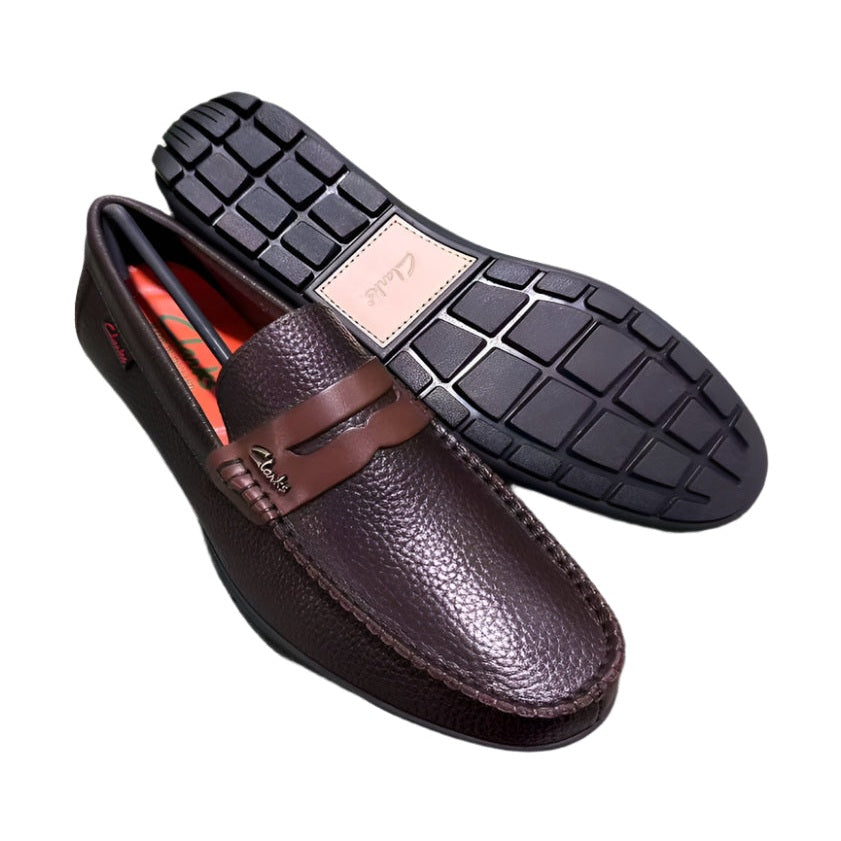 Men's Designer Classic Shoes-Coffee Brown