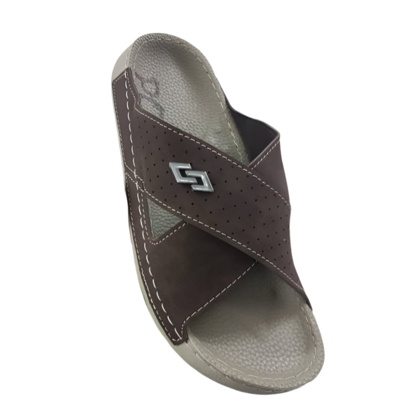 Quality Open Shoes-Brown