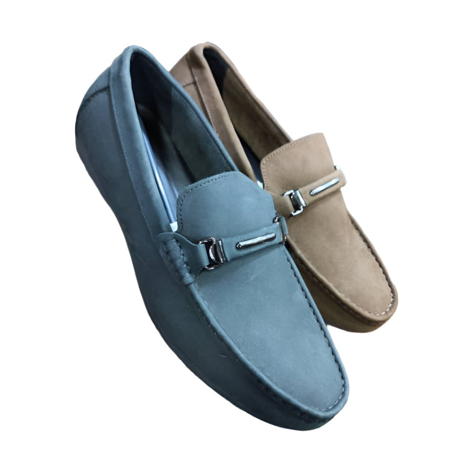 Men's Designer Classic Shoes-Navy Blue