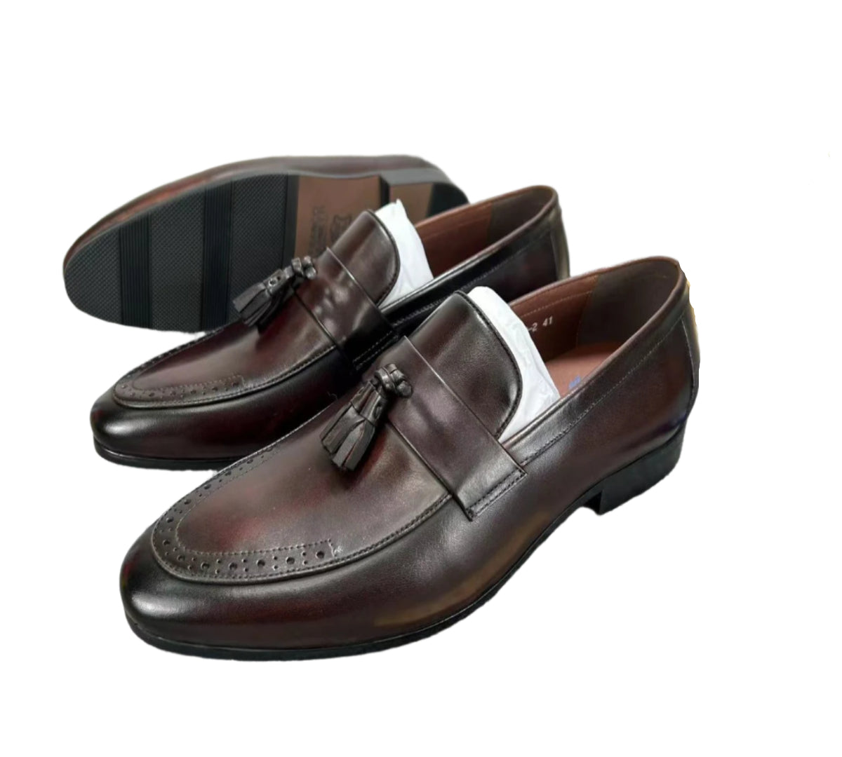 Traditional Design Gentle Shoes-Brown