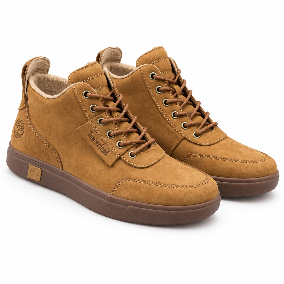 Durable Timberland Leather Boot-Brown