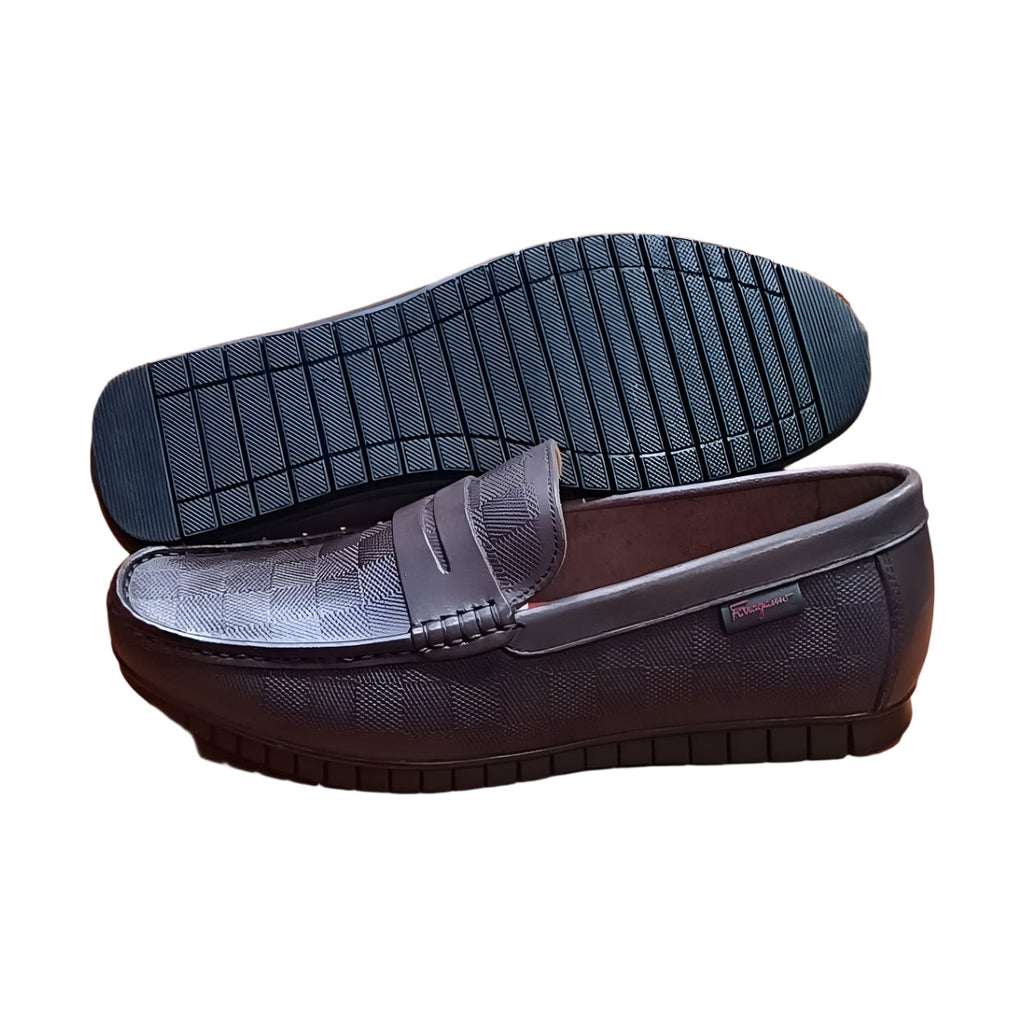 Men's Classic Designer Shoes-Coffee Brown