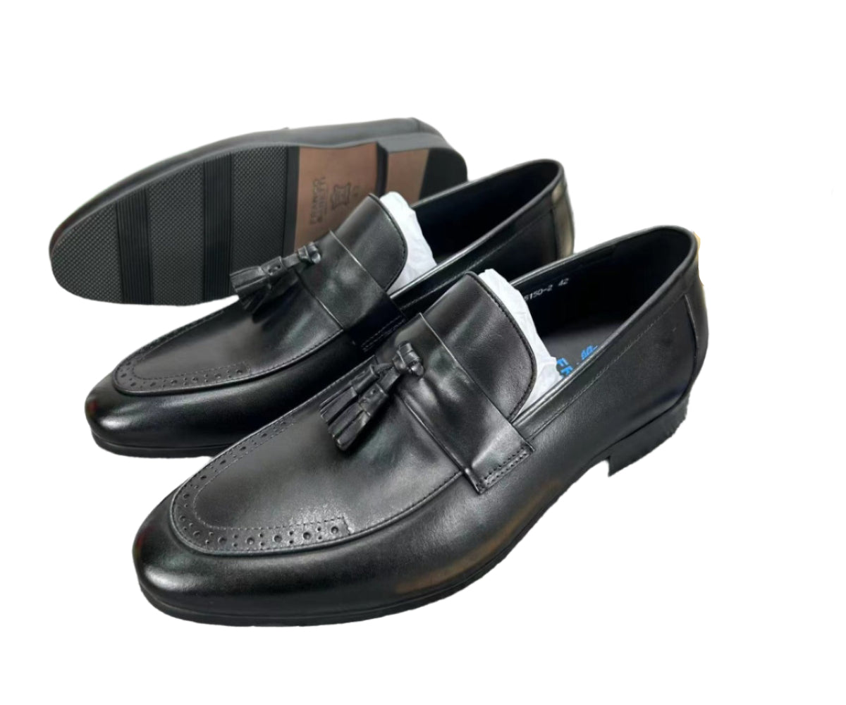 Premium Leather Gentle Shoe-Black