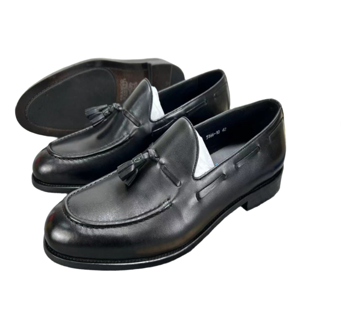 Quality Premium Leather Shoes-Black