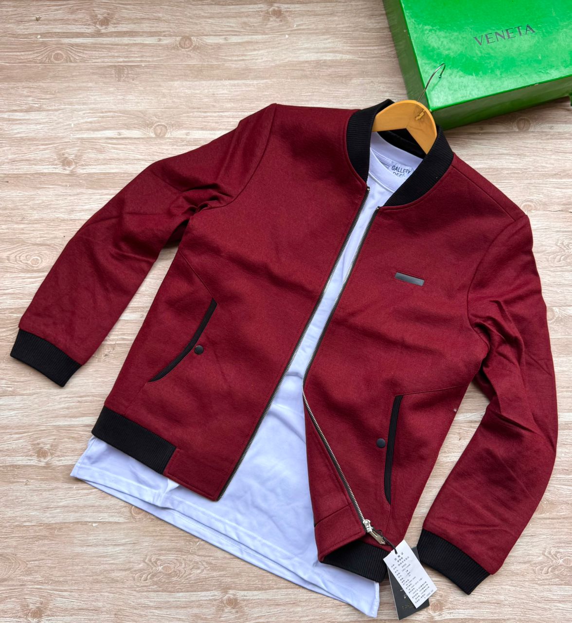 Slim Fit Stylish Professional Jacket-Marron