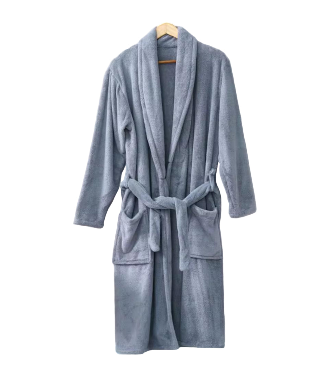 Fresh Feeling Bathrobe-Grey