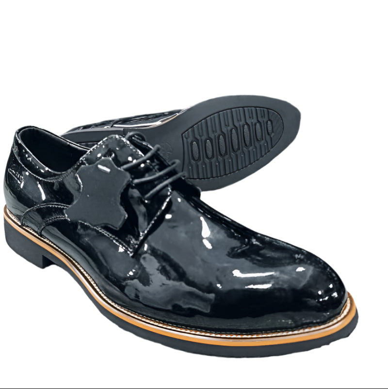 Premium Gentle Shiny Shoes-Black