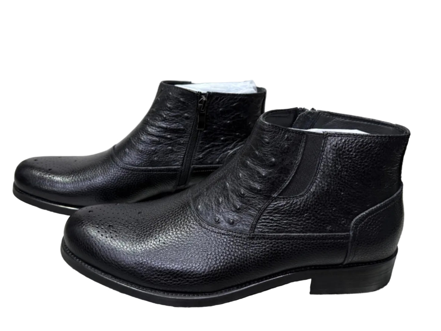 Quality Leather Boot-Black