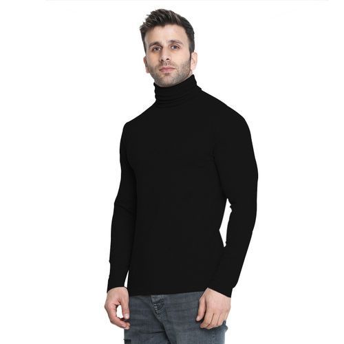 Pack Of 2 Turtle Neck Sweater-Black & White