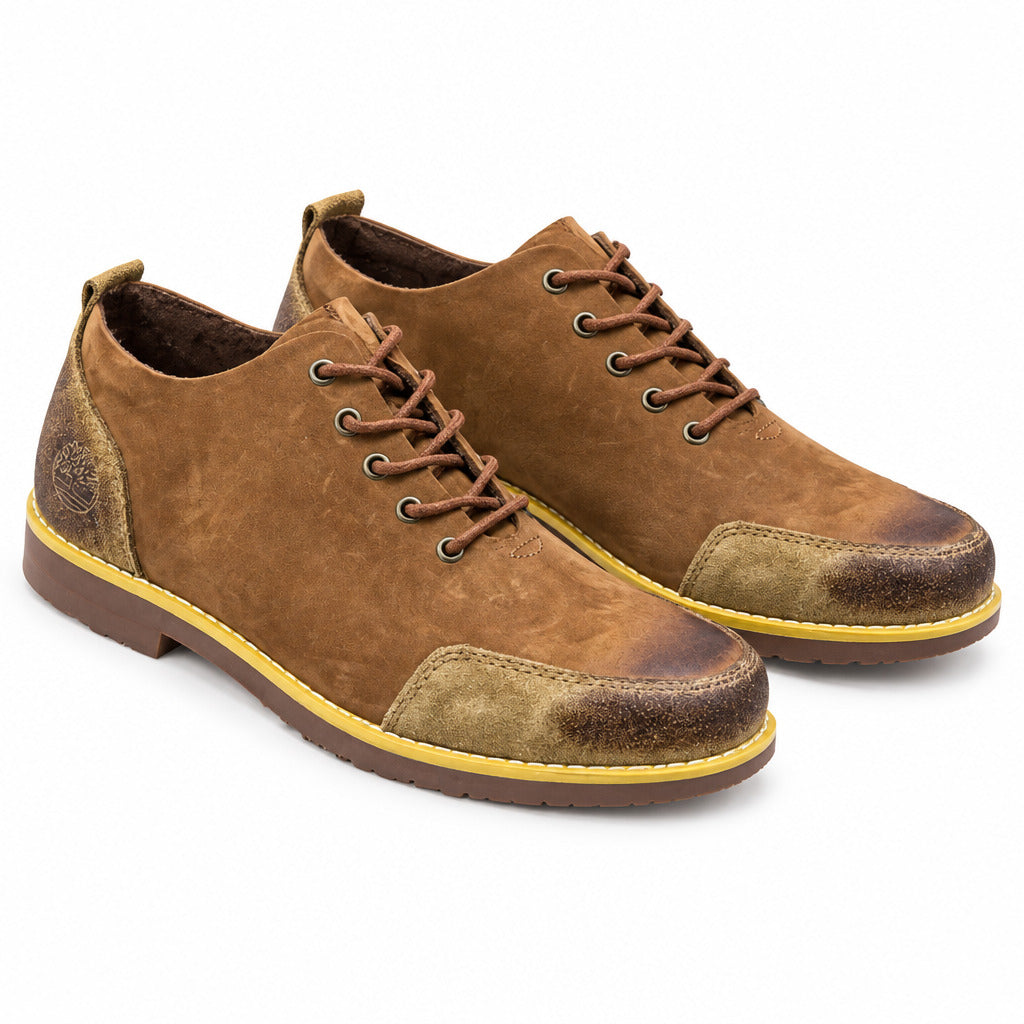 Quality Timberland Leather Boot-Brown