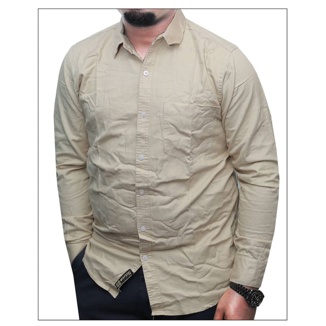 Longsleeved Men's Cotton Shirt
