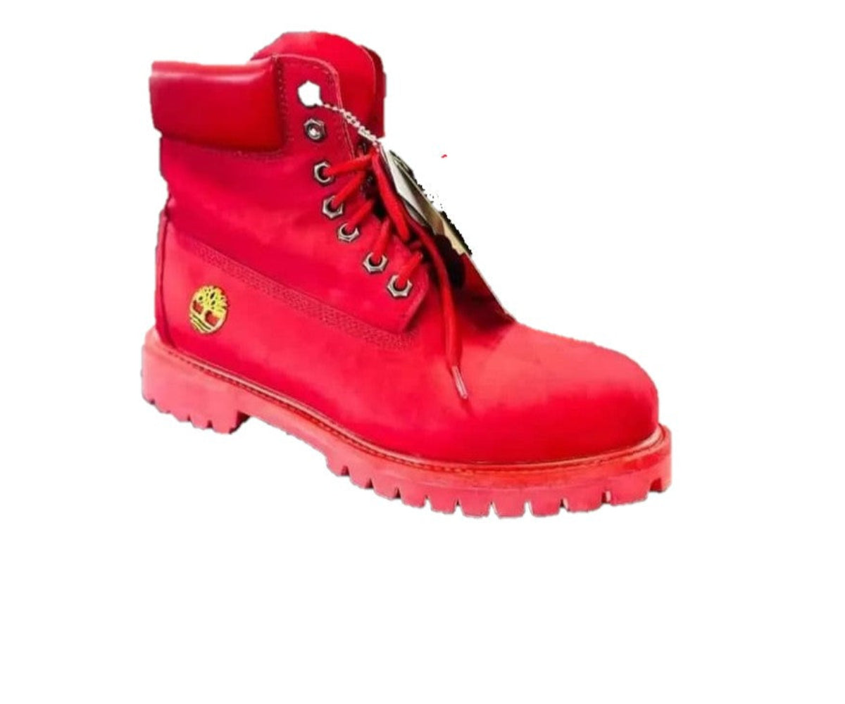 Men's Timberland Boot-Red